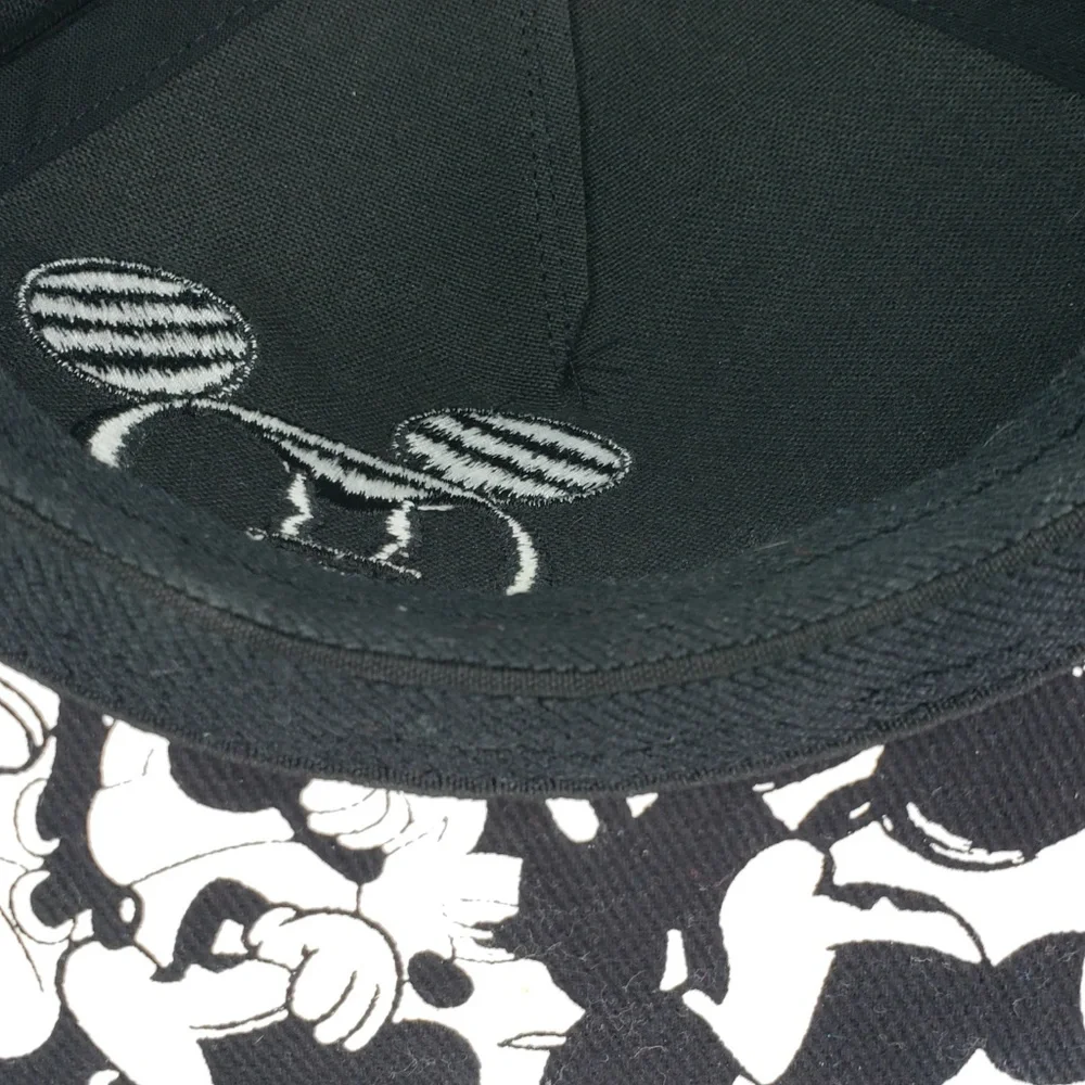 Mickey Mouse Hat YOUTH Size Baseball Cap Walt Disney‎ Parks Flat Bill Streetwear